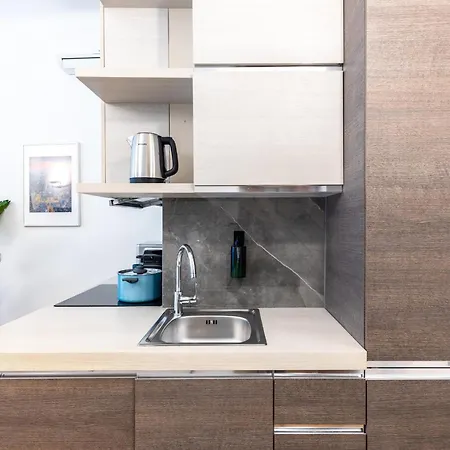 Corso Como-garibaldi - Luxury Flat With Parking And Wifi Apartmán